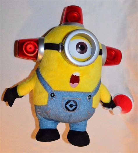 Despicable Me 2 Bee Do Minion Plush Emt Fireman With Sound And Lights 12