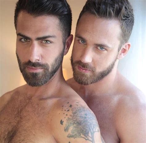Logan Moore And Adam Ramzi Male Beauty Bearded Men Hair And Beard Styles
