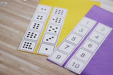 Zahlenmemory Bis 10 Selber Basteln Zum Ausdrucken Zahlenspiele