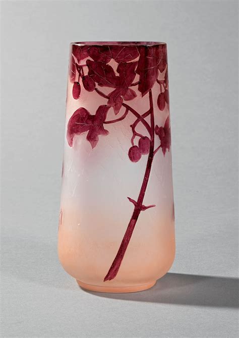 Sold Price Legras Cameo Glass Vase Invalid Date Cdt