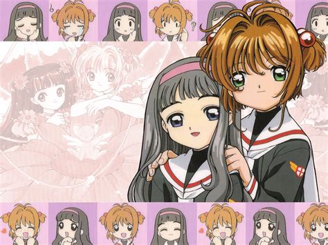 Sakura And Tomoyo Cardcaptor Sakura Wallpaper 4696810 Fanpop