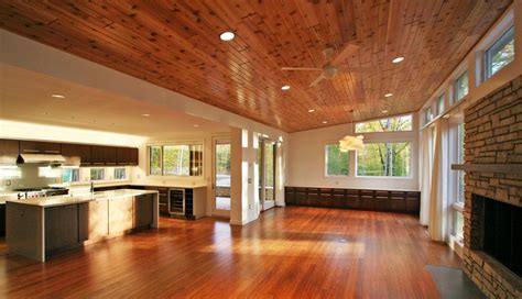 Minimalist House Interior Roof Designs With Simple Decor Interior