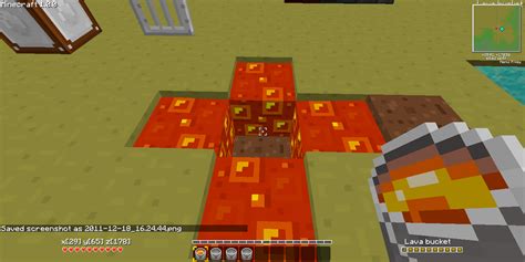 There is a lava lake below the nether in minecraft. 1.3.1The Source Mod(Infinite Lava Source mod) New ...