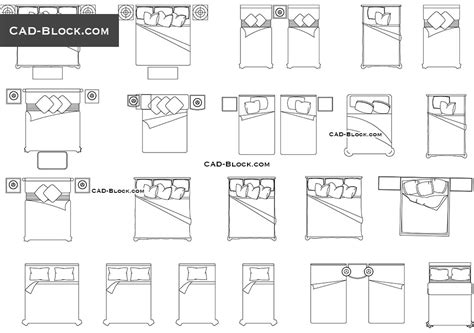 Https://tommynaija.com/draw/how To Draw A Bed In Furniture Plan