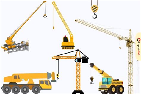 18 Different Types Of Cranes Used In Construction