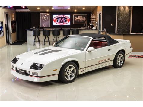 1989 Chevrolet Camaro Iroc Z28 Convertible For Sale