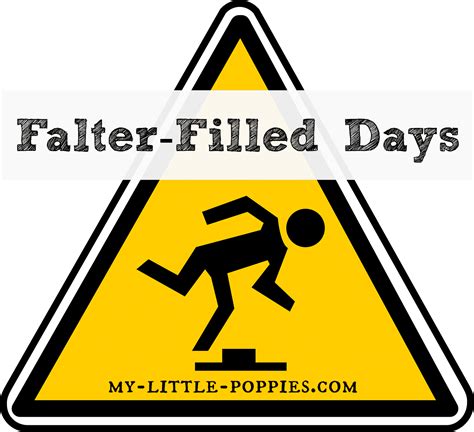 Falter Filled Days My Little Poppies