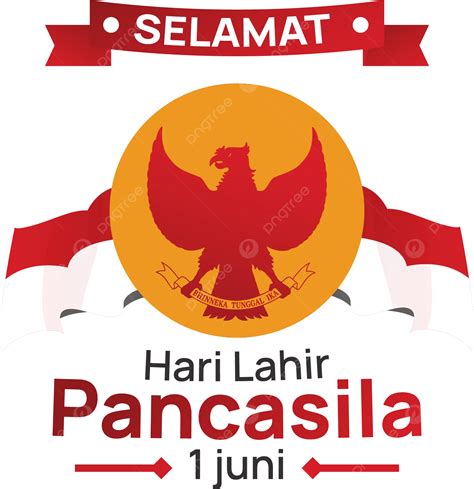 Gambar Logo Ucapan Selamat Hari Lahir Pancasila 2023 Lambang Garuda