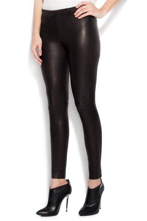 Stretch Leather Leggings Pants Made To Measure