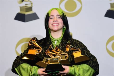 This marks her fifth career grammy win and second win of the evening, after best song written for visual media. Grammy 2021: Billie Eilish e Lady Gaga são alguns dos ...