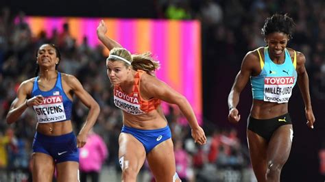 world athletics championships 2017 dafne schippers wins 200m gold with