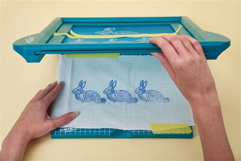 Washable Silk Screen Stencils Diy Wash Your Hands Mesh Screen Printing