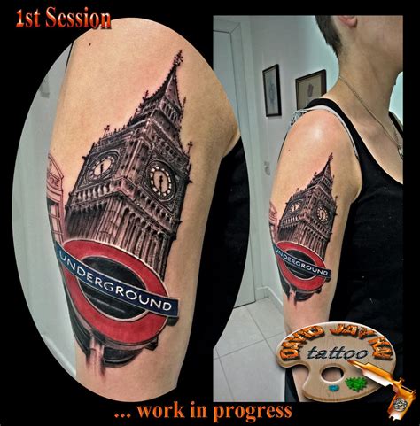 London Tattoo 1st Session By Davidkaiden On Deviantart