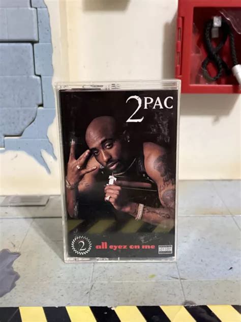 2pac Tupac Shakur All Eyez On Me Book 2 Cassette Rap Hip Hop Death Row