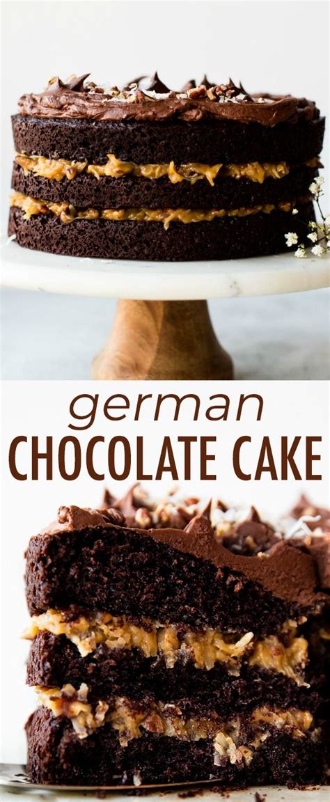 Combined butter, sugar, evaporated milk and eggs in a saucepan. Moist and decadent German chocolate cake with homemade ...