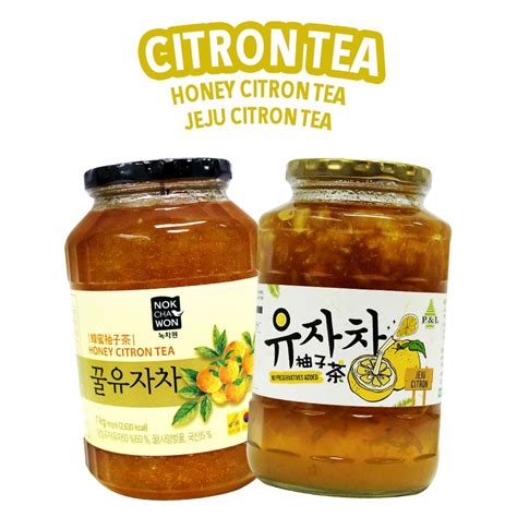 Korea Favourite Honey Citron Tea 1kg Jeju Citron Tea 1 05kg Shopee