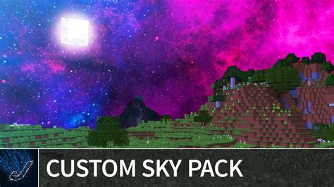 Galaxy Sky Minecraft Texture Pack