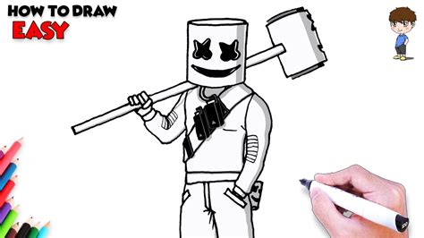 How To Draw Fortnite Skins Step By Step How To Draw Fortnite Skins