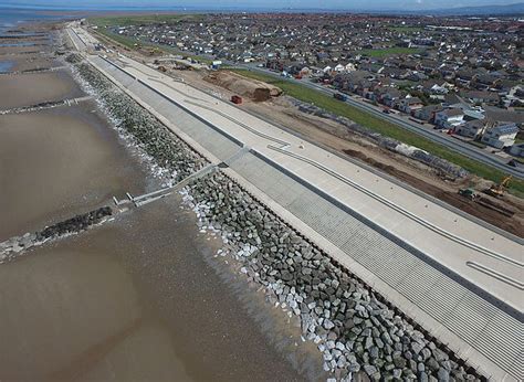 Balfour Beatty Completes £63m Rossall Coastal Defences Place North West