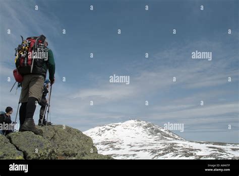 White Mountains Appalachian Trailmount Washington Stock Photo Alamy