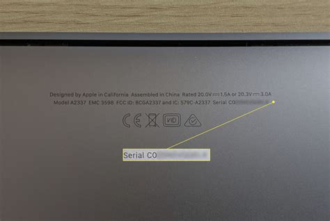 How To Find The Serial Number On A Macbook