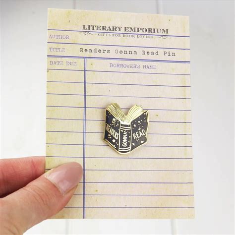 readers gonna read enamel pin literary ts book lovers ts reading