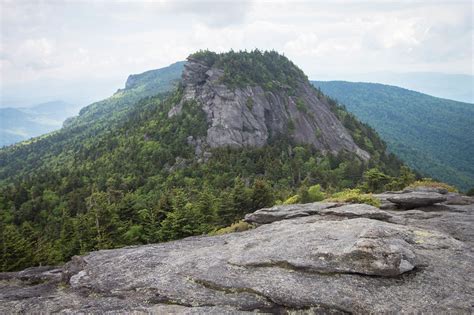 Hiking Map For Grandfather Mountain Via Grandfather Trail