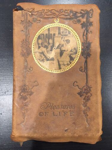 Antique 1887 Pleasures Of Life By Sir John Lubbock H M Caldwell Co