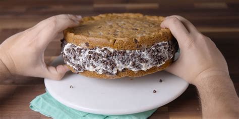How To Make A Giant Chipwich Ice Cream Cake