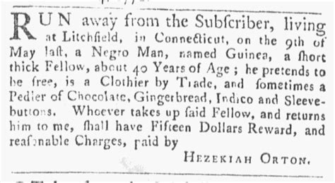 Slavery Advertisements Published November 21 1772 The Adverts 250