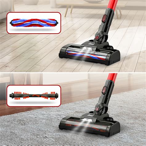 vacuums and floor care moosoo cordless vacuum cleaner 17kpa strong suction 2 in 1 stick vacuum
