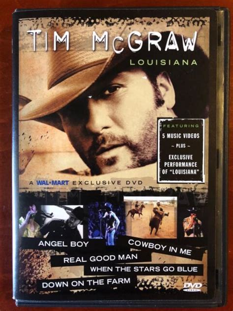 Tim McGraw Louisiana DVD E EBay