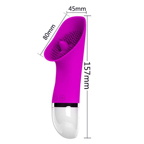 Multi Speed Tongue Clit Licking Vibrator G Spot Oral Massager Sex Toys