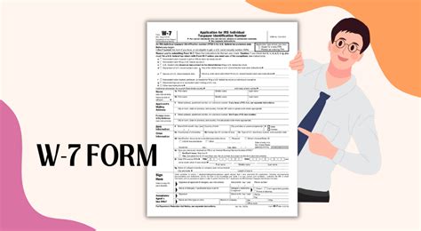 Irs Form W7 Itin Application W 7 Form For 2023 In Pdf Printable