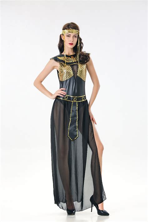 Women Dress Formal Dresses Deluxe Cleopatra Costume Sexy Women Ancient