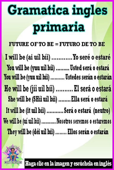 Gramatica Ingles Primaria Gramatica Ingles Grammar Aprender Ingles