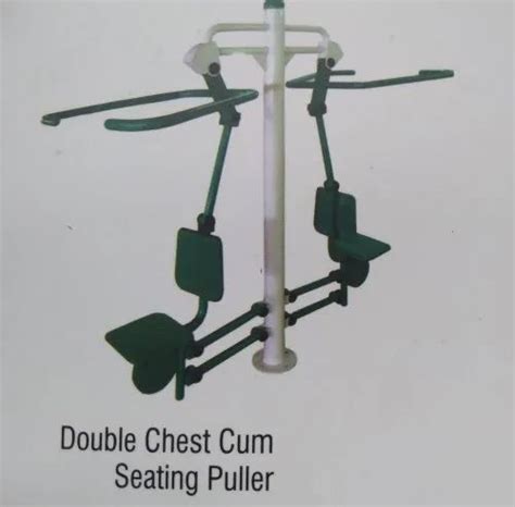 Manual Double Chest Cum Seating Puller For Outdoor Gym At Rs 28600 In