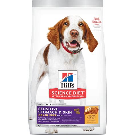 Hills Science Diet Adult Sensitive Stomach And Skin Grain Free Dog Food