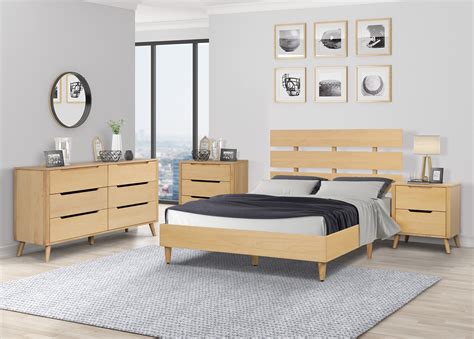 Allmodern Kyler Queen Solid Wood Platform Configurable Bedroom Set
