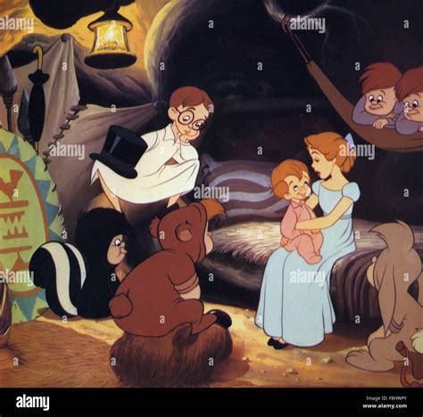Peter Pan Walt Disney Pictures 1953 Director Clyde Geronimi Stock