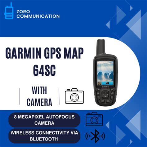 Jual Garmin Gps 64sc With Camera Baru Original Garansi Gpsmap 64 Gpsmap