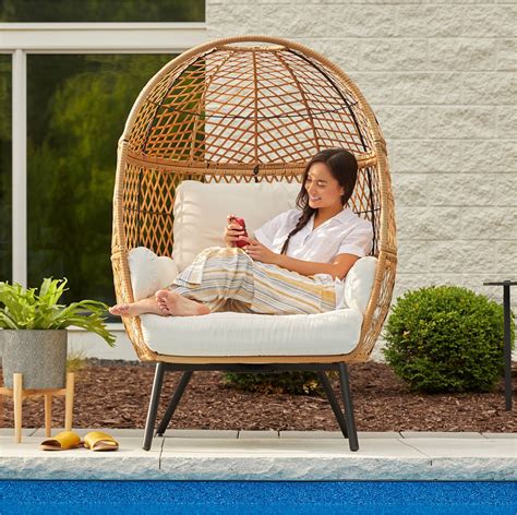 Egg Chair Walmart : Better Homes And Gardens Ventura Boho Stationary