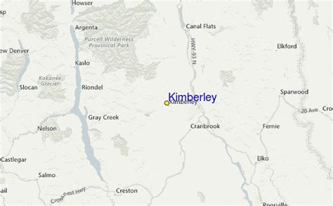 Kimberley Ski Resort Guide Location Map And Kimberley Ski Holiday