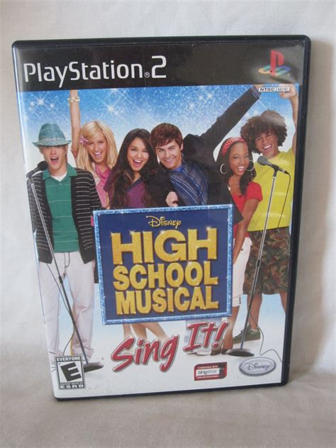 Playstation 2 Ps2 Video Game High School Musical Sing It