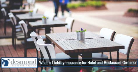 This means restaurant owners must do everything reasonably possible to make sure. What is Liability Insurance for Hotel and Restaurant Owners? - Desmond Insurance