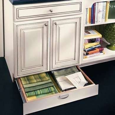 Pull out toe kick step stool. Pin on Creative Organization & Decor