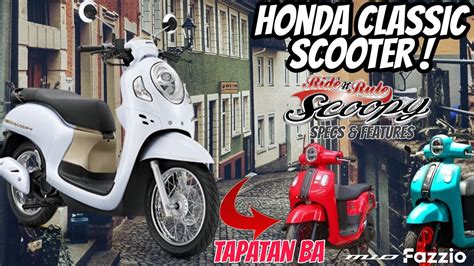 Honda Scoopy Classic Scooter Specs And Features Tapatan Ba Si