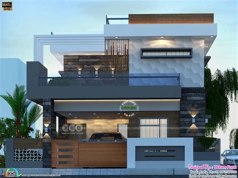 3 Bedroom 2000 Sq Ft Contemporary Home Design Kerala Home Design