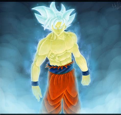 Masted Ultra Instinct Goku 2 By Eclipse4d On Deviantart