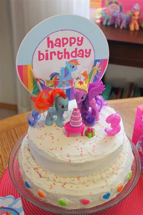 5m Creations My Little Pony Inspired Birthday Party Rainbow Pony
